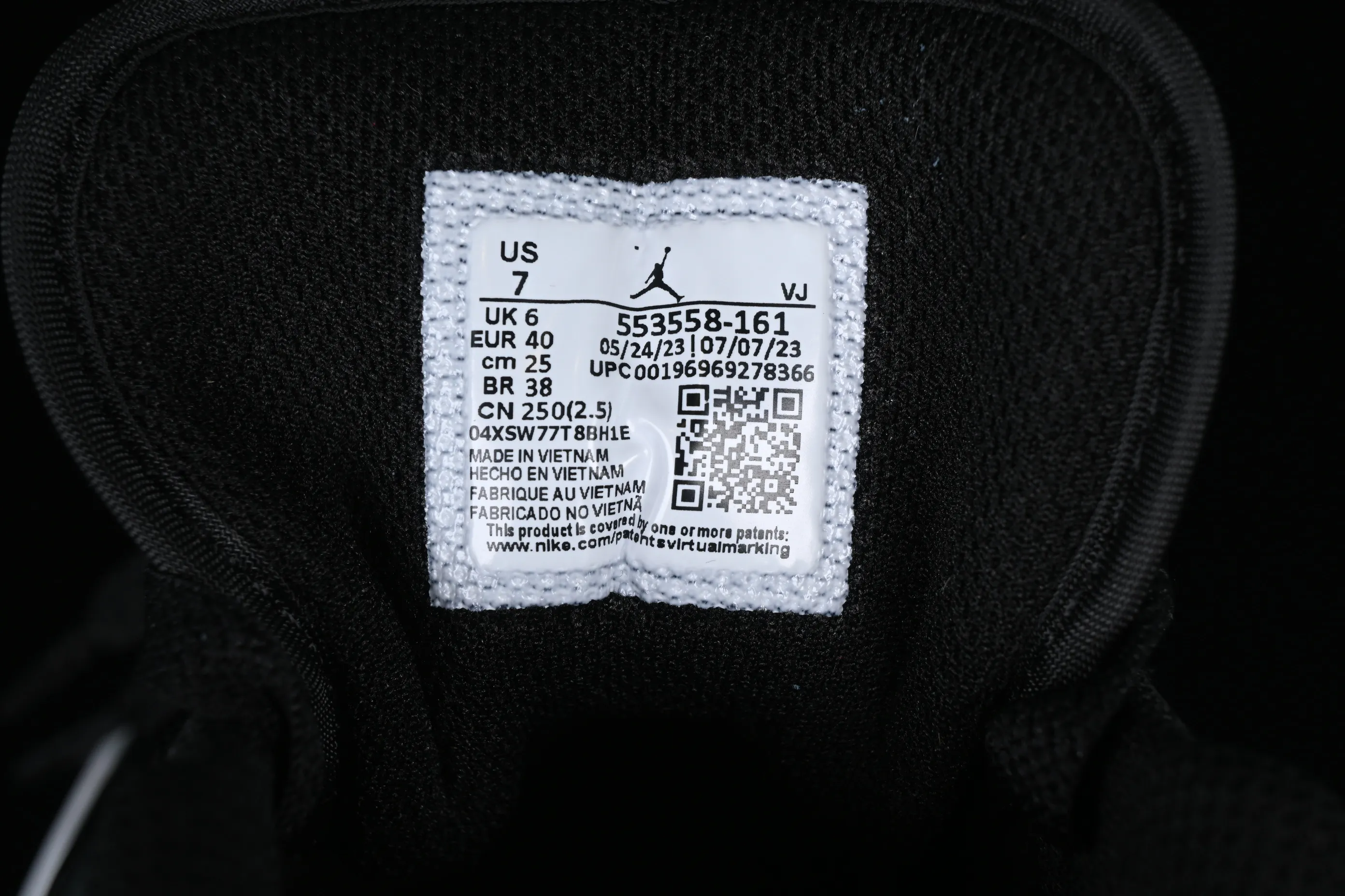 All categories Air Jordan Jordan series basketball shoes Air Jordan 1 Low G version pure original Air Jordan 1 Low SE "Bred Toe" AJ1 Joe 1 black and red low-top cultural casual sneakers 553558-161
